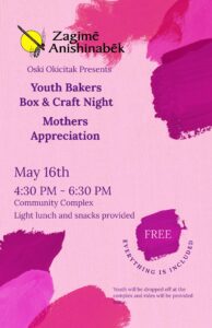 Youth Bakers Box and Craft Night